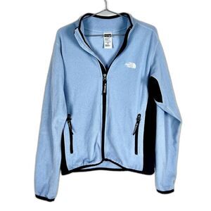Vintage North Face Y2K Periwinkle Zip Up Jacket